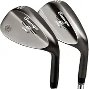 Golf Sand Wedges 56/60 Degree Extra Large Steel Golf Club Wedge Sandy Wide Bottom Wedges Golf Wedge (56 Degree,Steel Shaft)