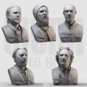 1/10 Resin Son of Anarchy 5 Figure Busts Unpainted Unassembled 185