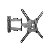 KONIC 23"-55" Full-Motion TV Wall Mount - Weight Capacity 35kg - Profile 58-614mm - Swivel Range +90~-90 [KMB8443L]