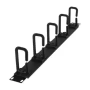 Cyberpower CRA30004 - 1 Unit Horizontal Flexi Ring Cable Manager Rack
