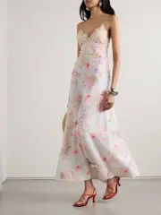 Zimmermann Halliday A Line Maxi Dress Size 3/US 10/UK 14