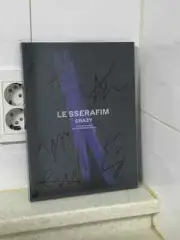 [Free Shipping] le sserafim Serafim LE SSERAFIM CRAZY autographed album (not for