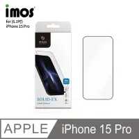 在飛比找Yahoo奇摩購物中心優惠-IMOS 蘋果 iPhone15 Pro 6.1吋 2023