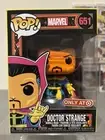 Funko Pop! Marvel #651 Doctor Strange Black Light Target Exclusive w/Protector