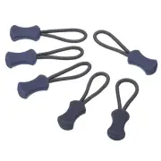 Zipper Pulls Replacement 20pcs Extension Cords Handle Fix Tag Extender Grey