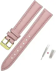 [BMGHXFAR] Fit For FOSSIL Leather Watch Band For ES3737/3795/3843/4385/4386/4338 Strap 14mm 16mm 18mm Women Fashion Accessories