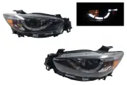 For 2013-2016 Mazda CX-5 LED DRL Headlight Projector Halogen Set R / L Side (for: Mazda)