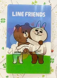 在飛比找樂天市場購物網優惠-【震撼精品百貨】LINE FRIENDS 熊大 3D卡片貼紙