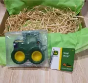 John Deere Simpl Dimpl Tractor Pop Fidget Key Ring Inside Handmade Soap Vegan