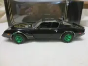 Smokey & Bandit 1980 Pontiac trans am GREENLIGHT CHASE CAR GREEN 1:24