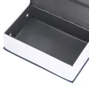(Password Lock Type) Classic Book-shaped Steel Safe Simulation Book Blue