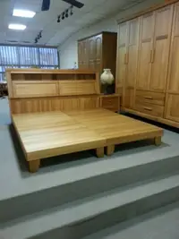 在飛比找蝦皮購物優惠-風尚檜木5尺雙人床架/床台~台灣製造