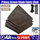 Sun Shade Cloth Privacy Screen Fabric with Grommets Patio Garden Pergola Canopy