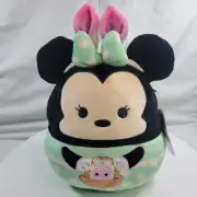Squishmallows Minnie Mouse Bunny Ears Plush 8" NWT