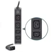 SERVEREDGE Basic 3m 12 Port IEC PDU (10) IEC C13 Output (2) IEC C19 Output