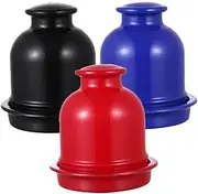 QUMIIRITY 3pcs Dice Cup Set for Ktv Bar Game Dice Containers Shaker Party Favor Dice Cups for Entertainment