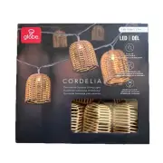 Globe CORDELIA decorative outdoor LED String Light 9.8 Feet