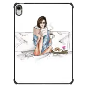 iPad Air 11-inch (M2/M3) iPad Impact Case Breakfast in Bed iPad Case