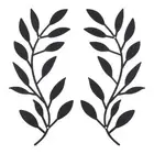 Metal Tree Leaf Wall Decor 2 Pack Vine Olive Leaf Wall Art Style 1, Black