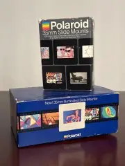 Brand New Polaroid 35mm Film Slide Mounter with 100 Slide Mounts