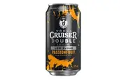 Vodka Cruiser Double Passionfruit, Low Sugar, Refreshing Flavoured Pre-Mixed Vodka Drink, 6.8% ABV, 375mL (Case of 24 Cans)