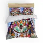 Dreamcatcher Wolf Single/Double/Queen/King Bed Quilt/Doona/Duvet Cover Set