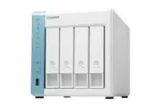 QNAP 4-Bay NAS, Annapurna Labs AL314 Quad core 1.7GHz, 4GB DDR3L SODIMM RAM (max 8GB), SATA 6Gb/s, 1 x 2.5GbE + 1 x GbE LAN, 3 x USB 3.2 Gen1 ports