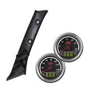 Pillar Pod w/ 2in1 Gauges for TOYOTA PRADO 90 Series 1996-2002 Analogue Digital