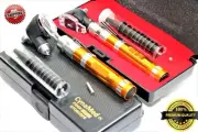 NEW Incredible 3.2V Pro LED OTOSCOPE Set w/ Hard Case+1 FREE BULB -YELLOW