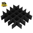 Drawer Dividers 8Pcs Adjustable Plastic Divider Household Storage Thickening Sub