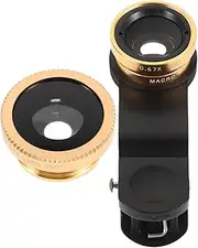 Veemoon Fisheye Lens for Cellphone Clip Wide Angle Macro Lens for Smartphones Boosted Photography Skills with User Friendly Design for Creative Mobile Photography