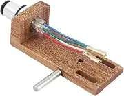 Technica Headshell Wooden Record Player Stand with Counterweight Phono Replacement Phono Accessory Rack
