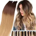 10-80pcs Seamless 2.5g/pcs Tape In Skin Weft 100% Remy Human Hair Extensions AU
