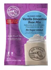 Big Train Blended Creme 3.5 lb Bag - Vanilla Smoothie Base Mix NSA (Individual)