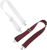 [Ipetboom] 2pcs Adjustable Elastic Waist Belt for Women Equestrian Riding Belt with Quick Release Shark Buckle Comfortable Fit for Horse Riding Dress Accessories