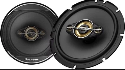 PIONEER TS-A1681F 6.5" 4-Way Coaxial Car Audio Speakers Full Range Clear Sound