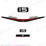 Fits Johnson 15hp Decal Kit 1995 - 1996