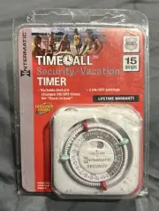 Intermatic Time All Security/Vacation Mechanical Outlet Timer