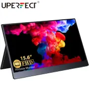 15.6" IPS LCD Portable Monitor HDMI USB C Gaming Monitor for Laptop PS Xbox