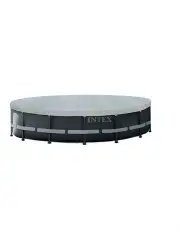 [Intex] Deluxe Above Ground Outdoor Pool Cover Set 5.49M in Black