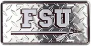 HangTime Florida State Univ Diamond Emboss Metal License Plate 6 x 12