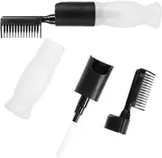 Baluue 2pcs Hair Perming and Dyeing Comb Hair Color Bottle Applicator Hair Comb Dye Shampoo Hair Tools Oil Bottles for Hair Oil Applicator Bottle Comb Applicator Bottle for Hair Plastic