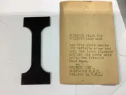 Graflex Focusing Plate - Polaroid Land Camera Back