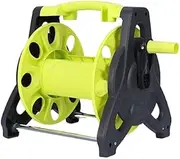 Indoor/Outdoor Hose Rack,Easy to Use, Garden Hose Reels,Small Portable Water Pipe Car Roll, ABS Water Hose Reel, for Garden, Farm, Car Wash,Yard Cleaning, Hold 98 Fe,One Color