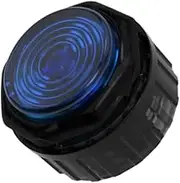 Gamerfinger Mechanical Button HBFS-24-SCREW BLACK 24mm with Cherry Switches for Fightbox Hitbox Snackbox (10PCS Blue)