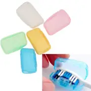 5x Mini Portable Travel Camping Toothbrush Head Cover Case Protector Caps