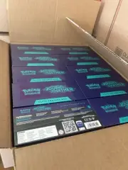 Open Case With 10 Pokemon TCG Journey Together Elite Trainer Box - ETB