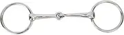 Ring Snaffle Bit, Snaffle Horse Bit, Professional Horse Snaffle, Stainless Steel Horse Snaffle Bit Hollow Jointed Mouth for Equestrian Supplies