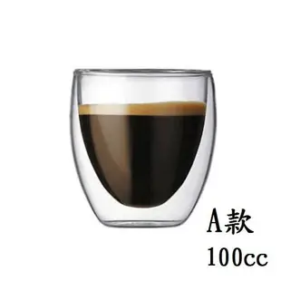 【蛋形雙層玻璃杯】高質感 雙層玻璃杯 玻璃杯 保溫杯 咖啡杯 飲料杯 雙層杯 保溫隔熱杯
