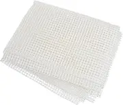 jojofuny Blank Rug Hooking Mesh DIY Tapestry Craft Canvas for Latch Hook Projects for Rugs Coasters and